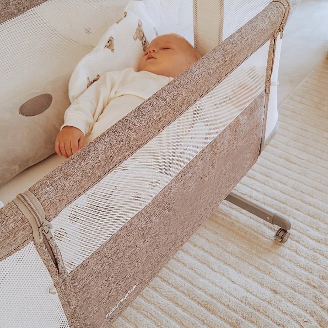 Moby-System LUNA Cama auxiliar 3 en 1 - gris