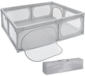 Parque infantil grande de 200 cm x 180 cm - zona de juegos para niños, piscina seca