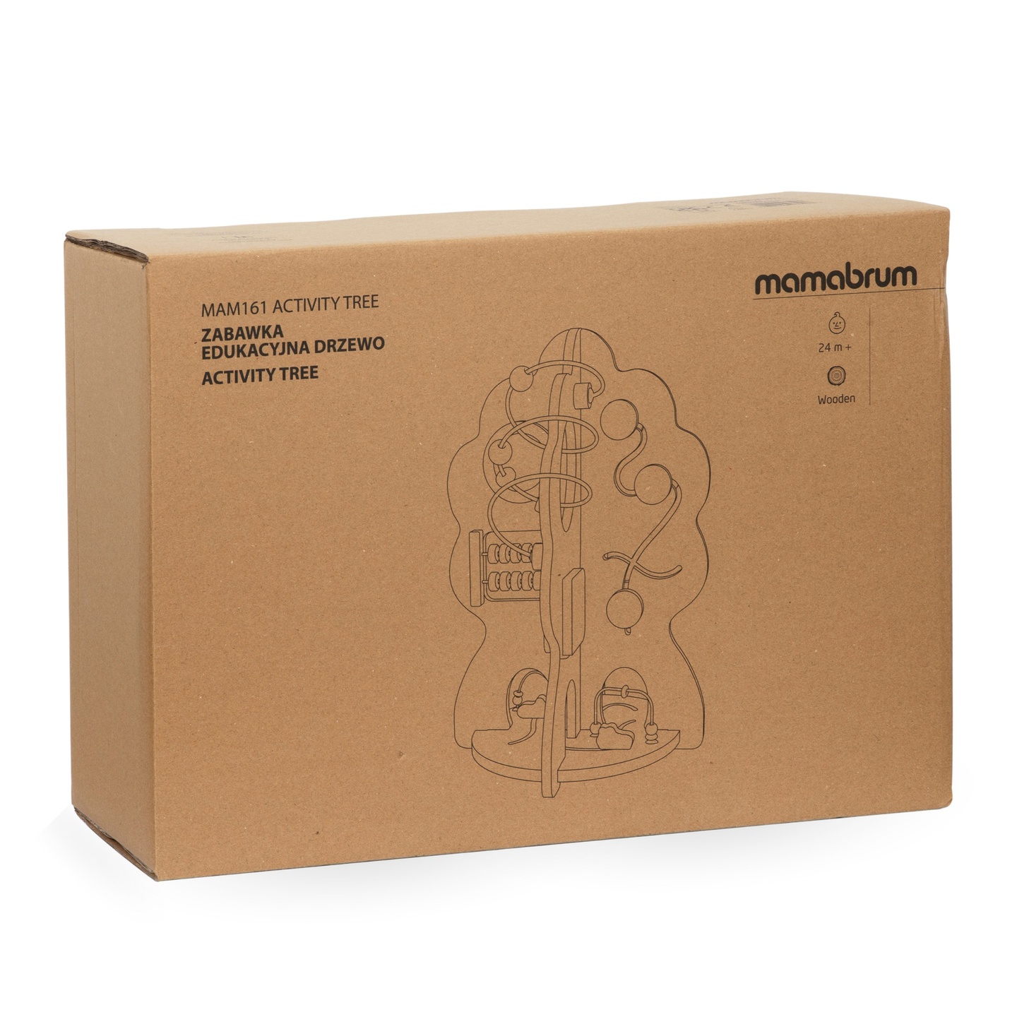 Juguete educativo de madera 10 en 1 - árbol multifuncional