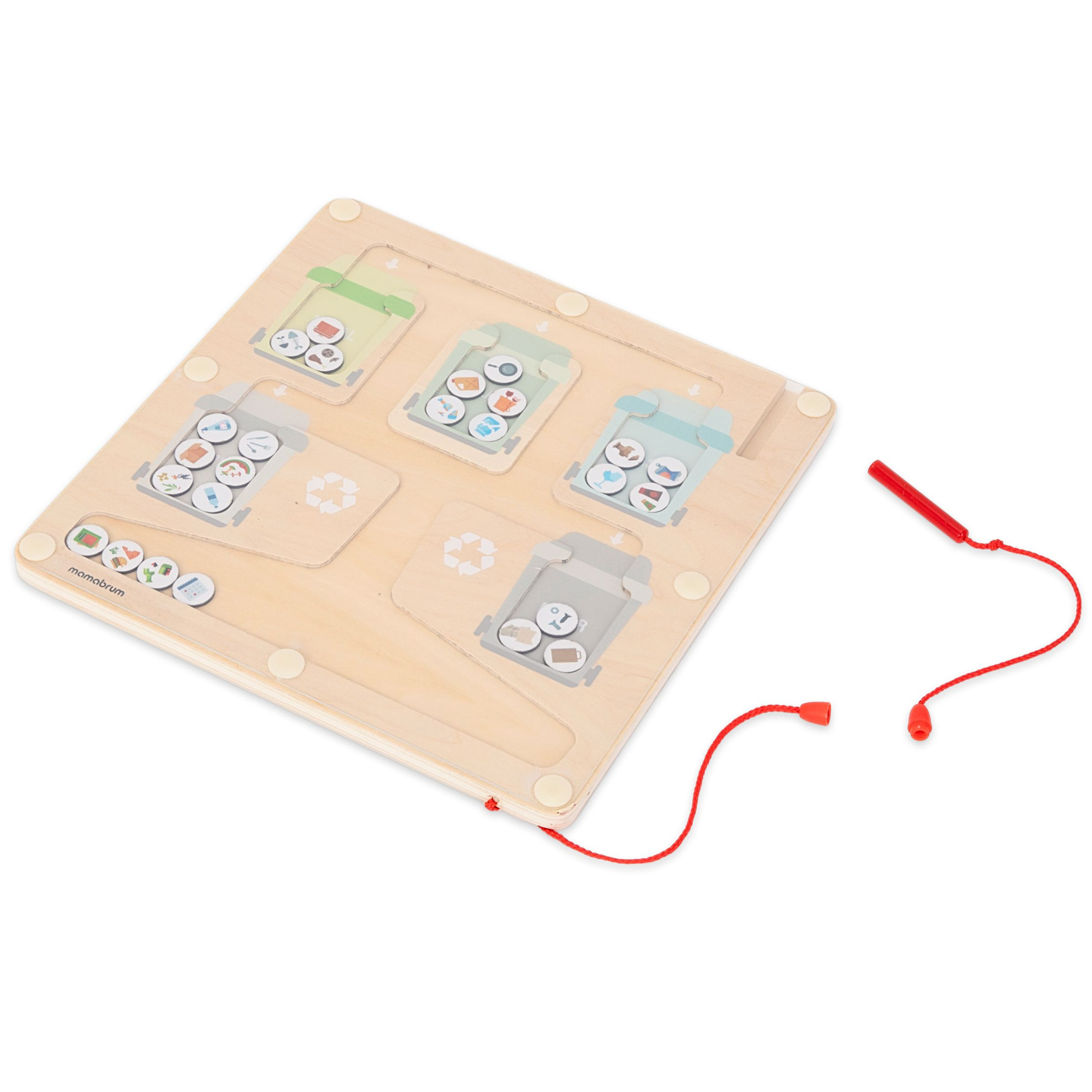 Rompecabezas magnético Reciclaje