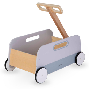 Carro de juguete de madera - remolque para tirar