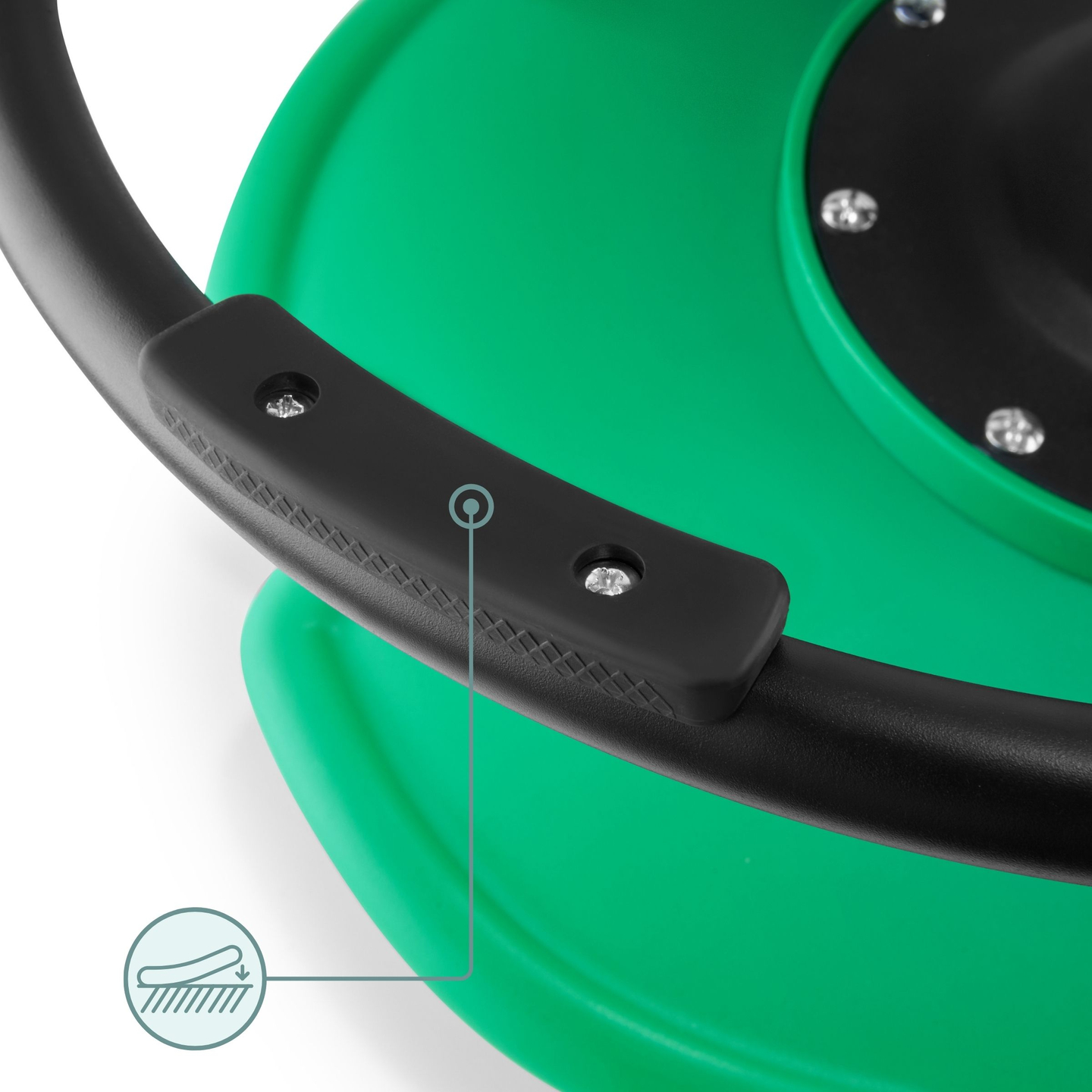 Mini carrusel infantil Fish - color verde