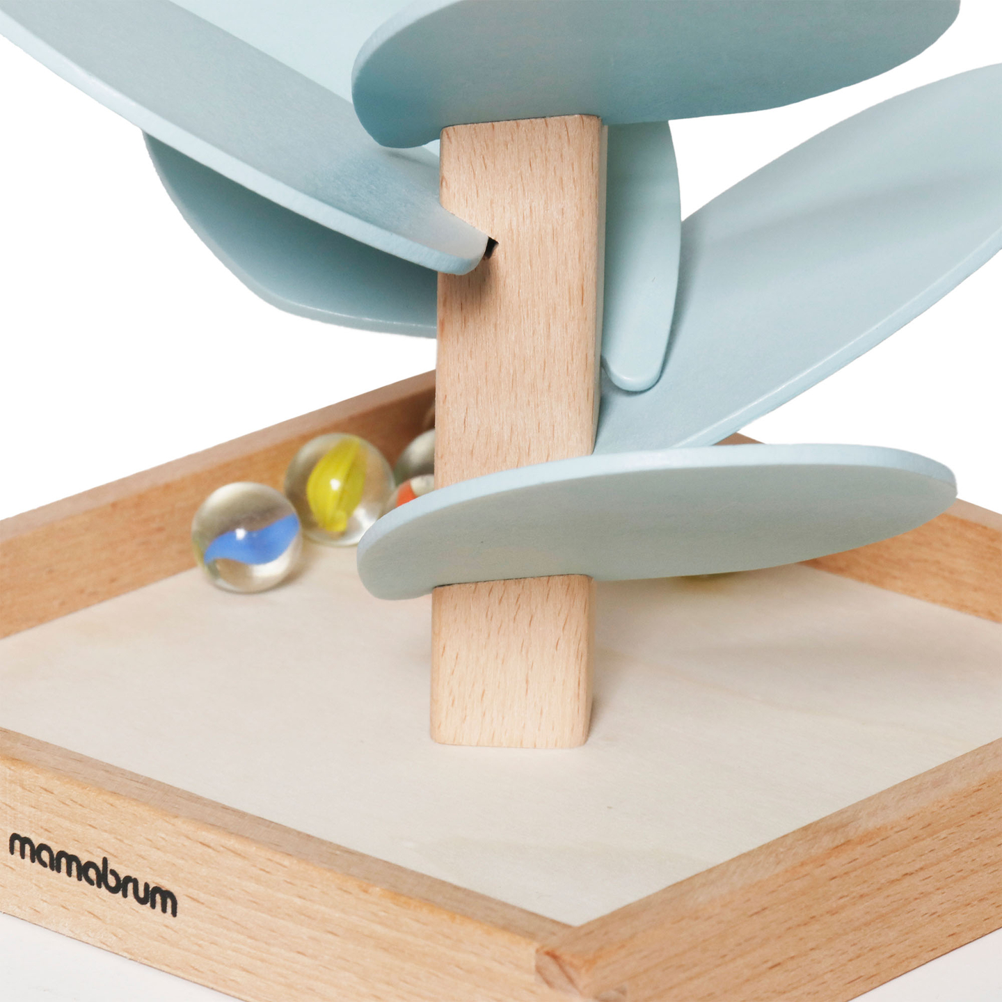 Culódromo de madera - árbol sonoro con bolas