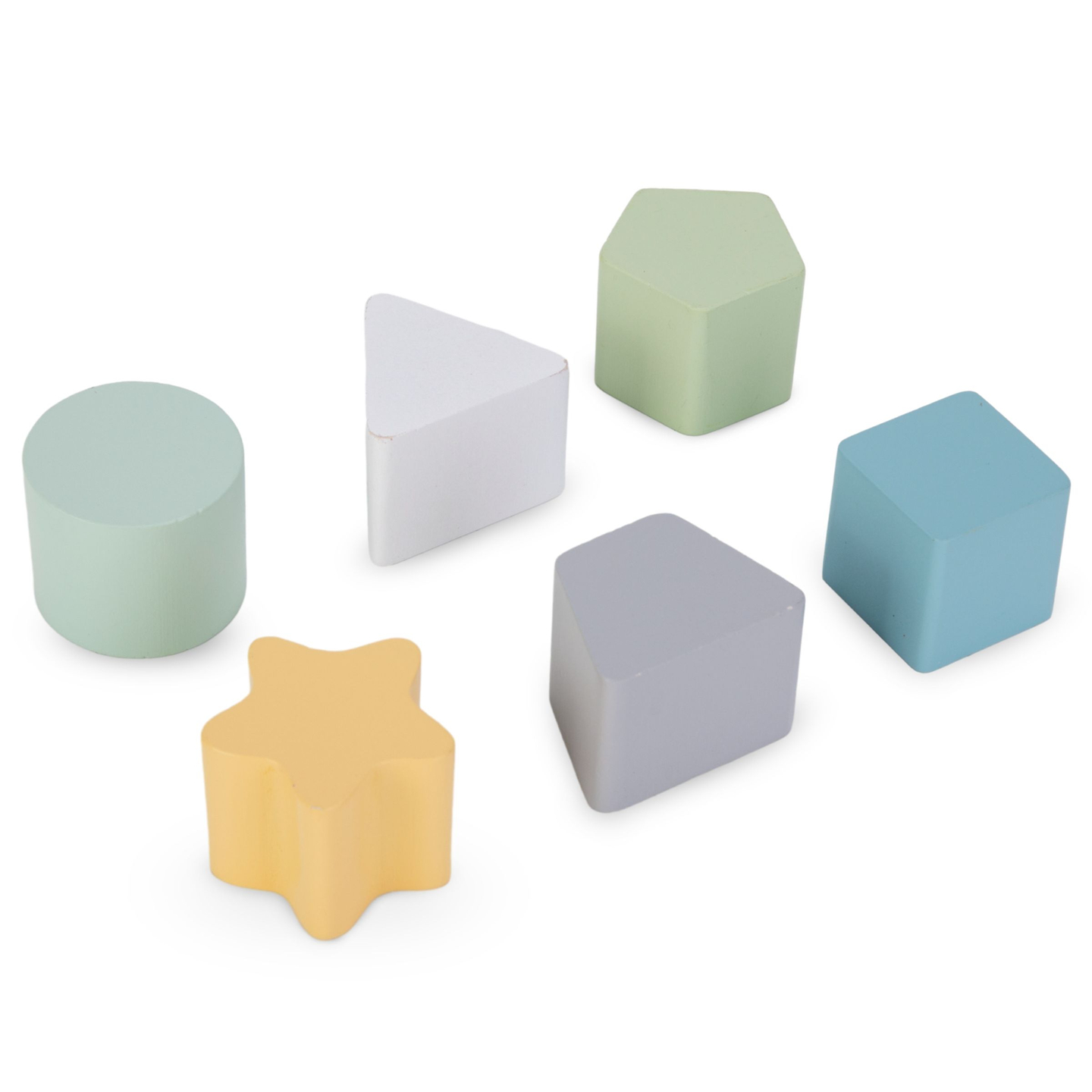 Gran cubo de actividades de madera con bucle - Montessori