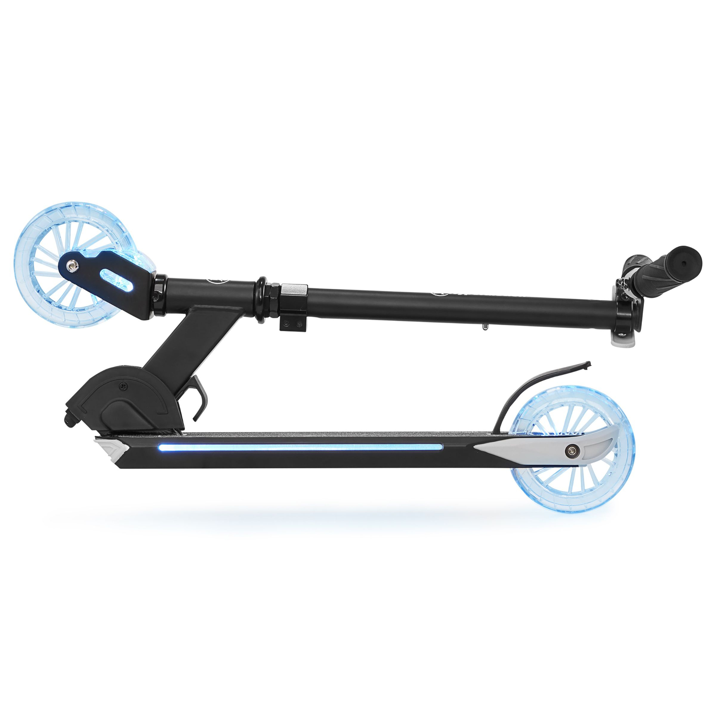 Patinete de dos ruedas con iluminación LED, plegable - Hypermotion Ice Flash