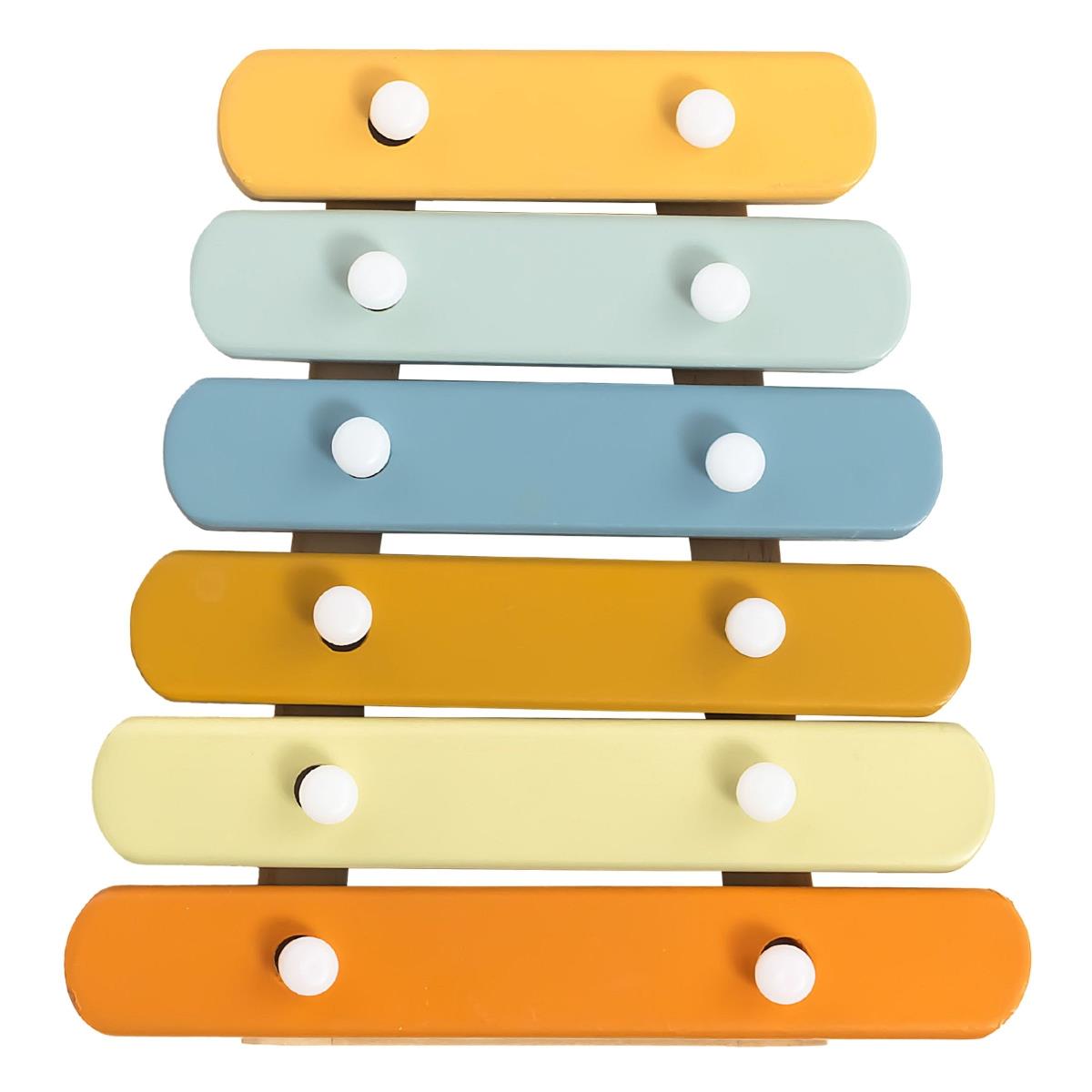 Juego de instrumentos infantiles con motivo de elefante