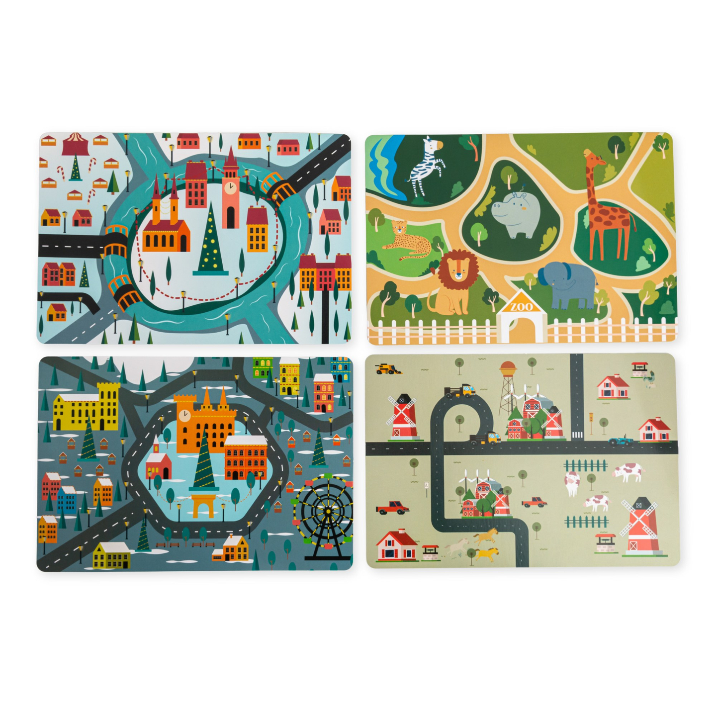 Tablero Montessori de madera 2 en 1 para el pequeño conductor y piloto: volante, palanca de cambios, mapas de viaje, radar