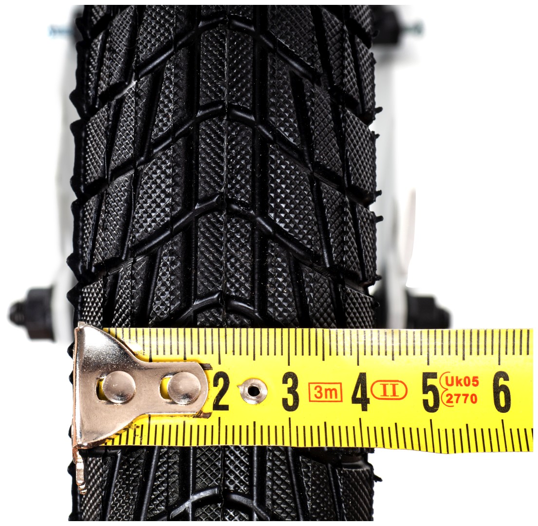 Patinete urbano HyperMotion RIVA con ruedas hinchables de 50 cm y 40 cm