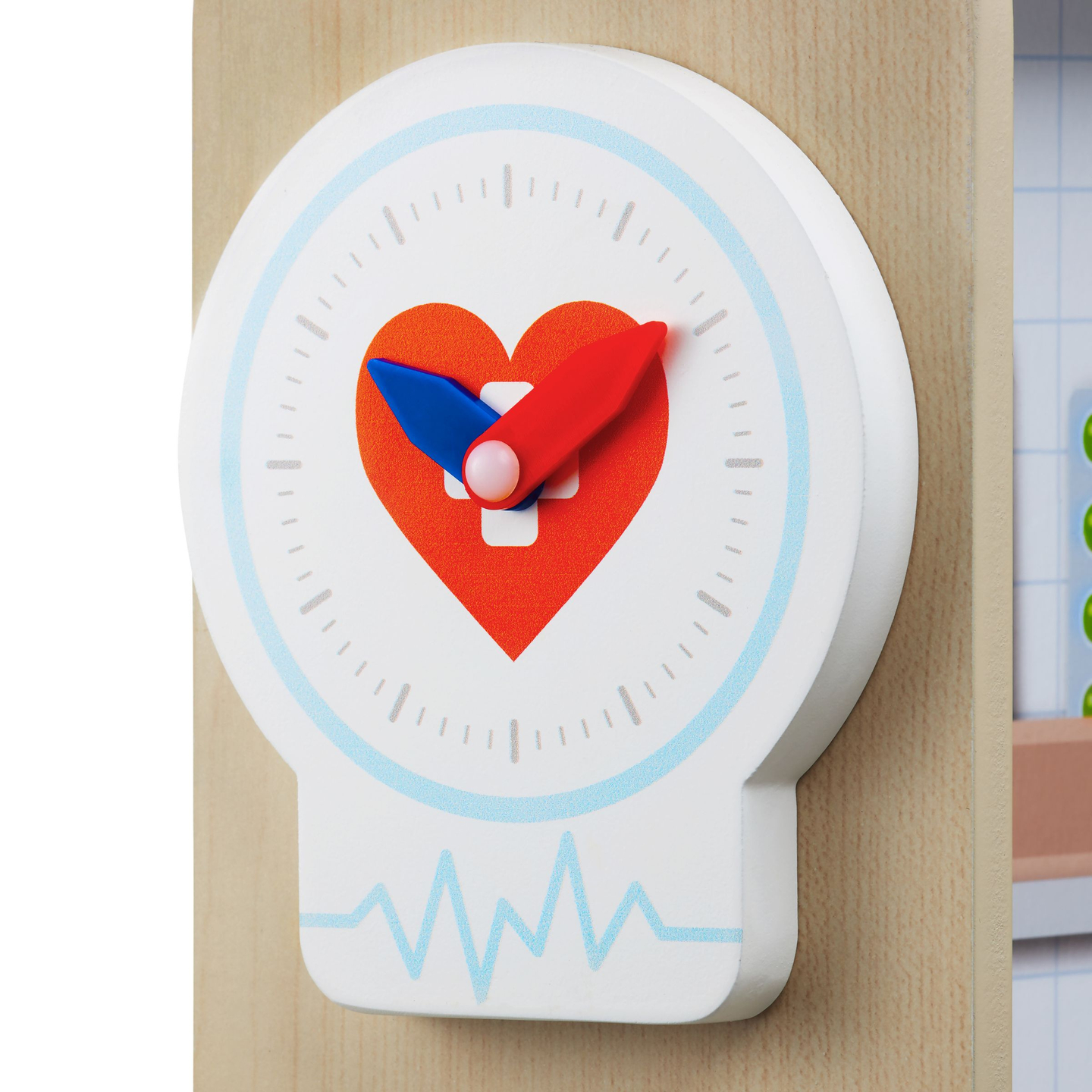 Consultorio médico hospitalario de madera XXL - set de médico con accesorios