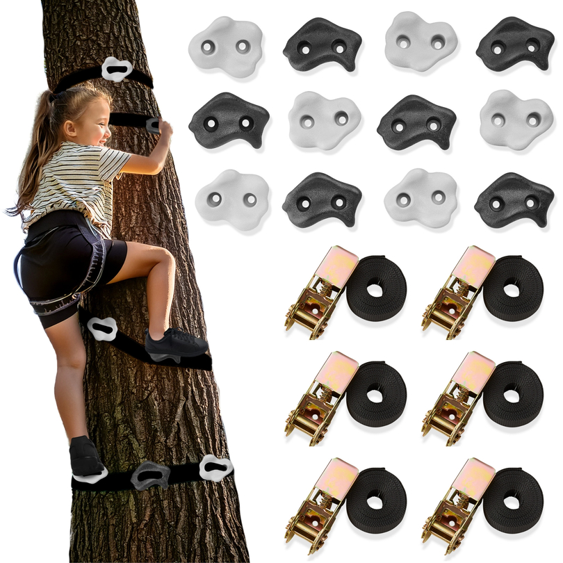 Kit de trepa de árboles HyperMotion - 18 artículos