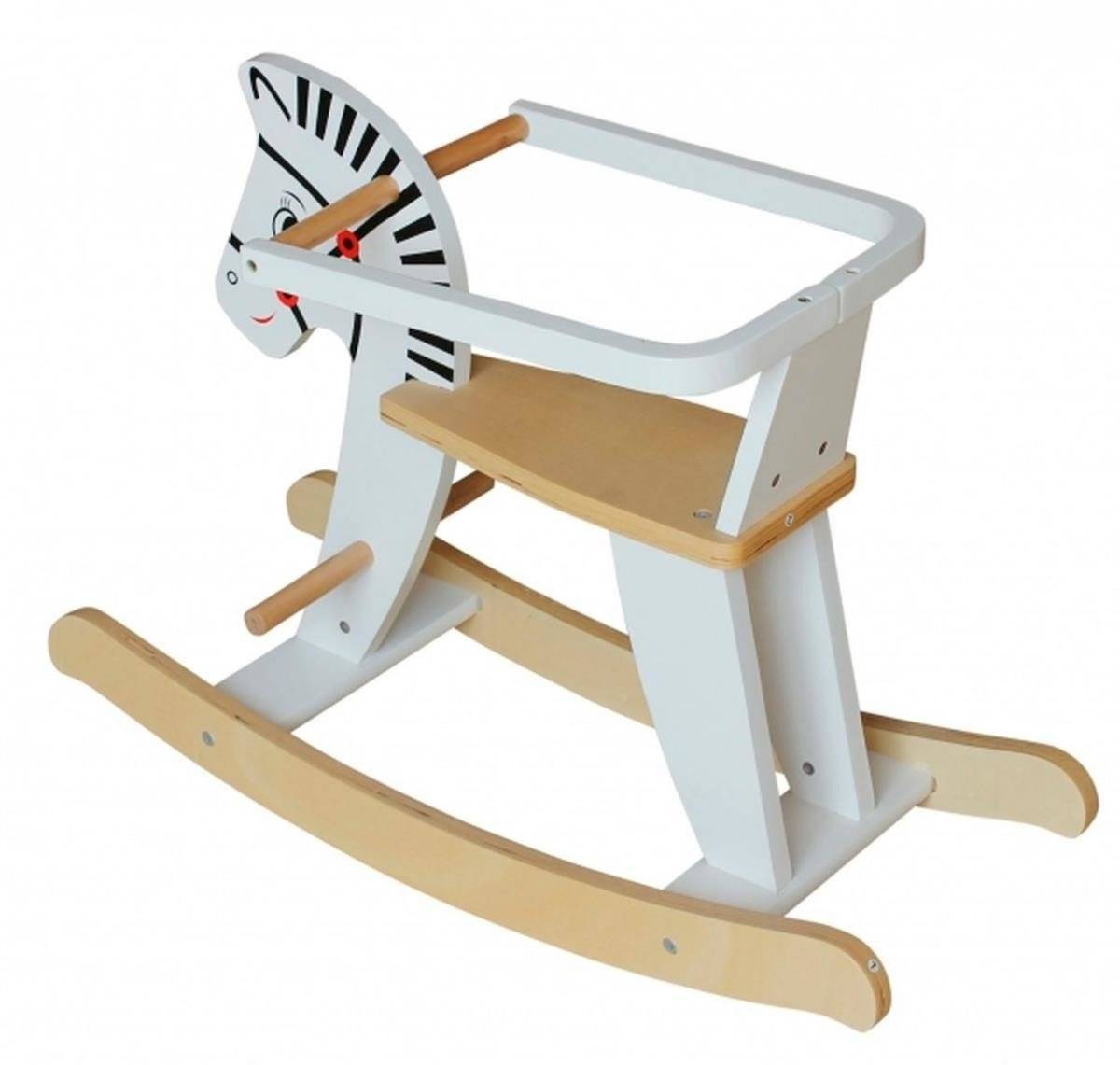 Caballito de madera con barandillas K11