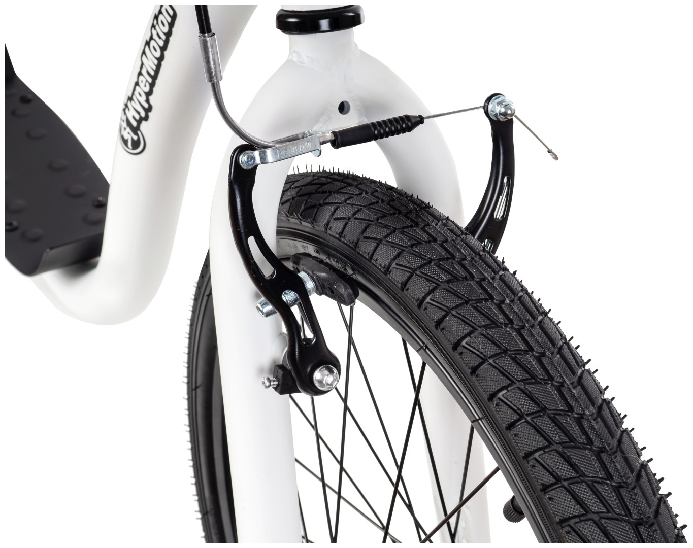 Patinete urbano HyperMotion RIVA con ruedas hinchables de 50 cm y 40 cm