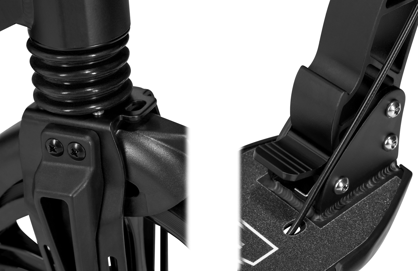 Patinete para adultos HyperMotion REGAMO - negro