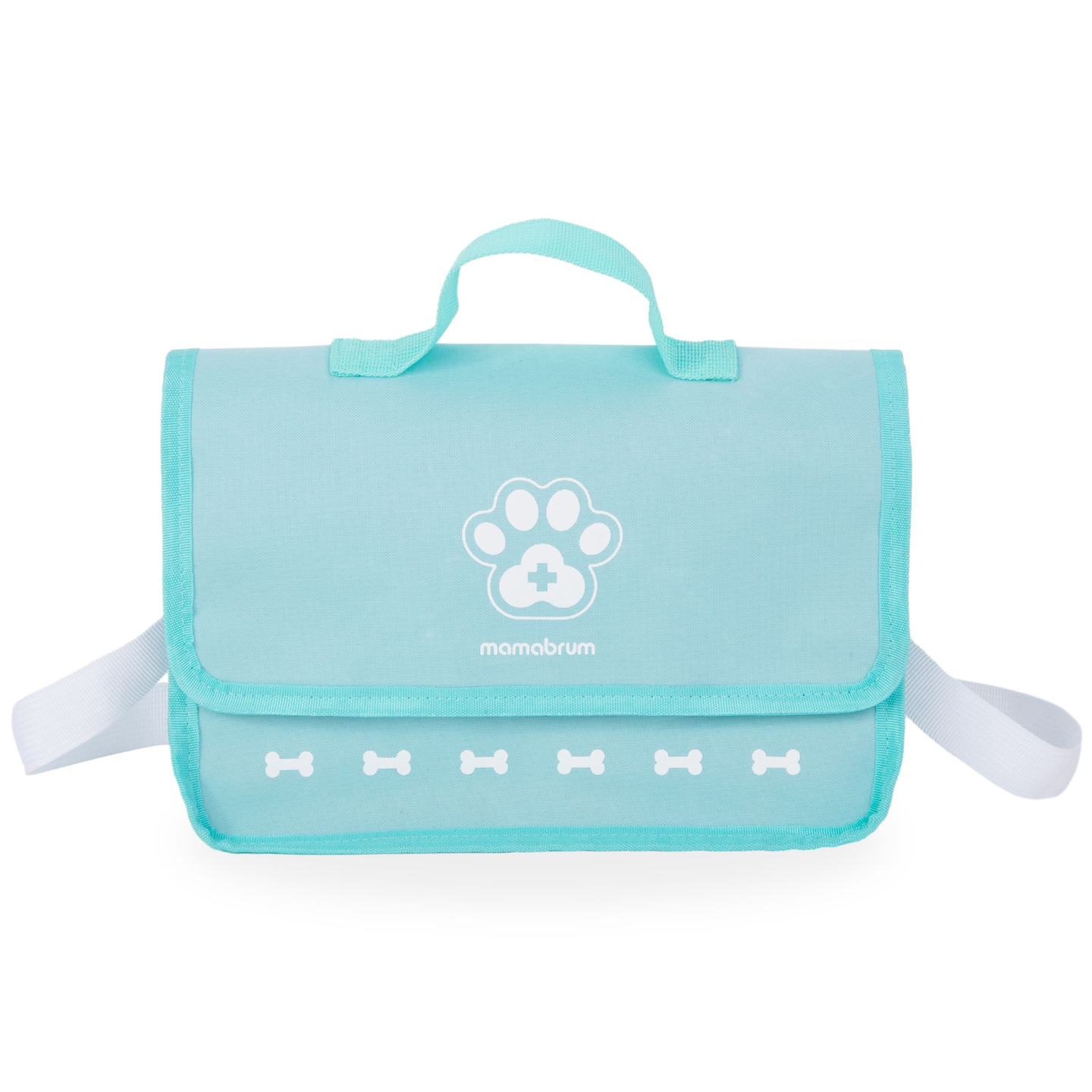 Conjunto veterinario de madera.