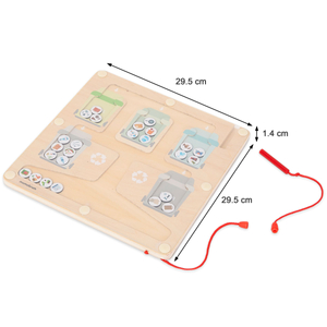 Rompecabezas magnético Reciclaje