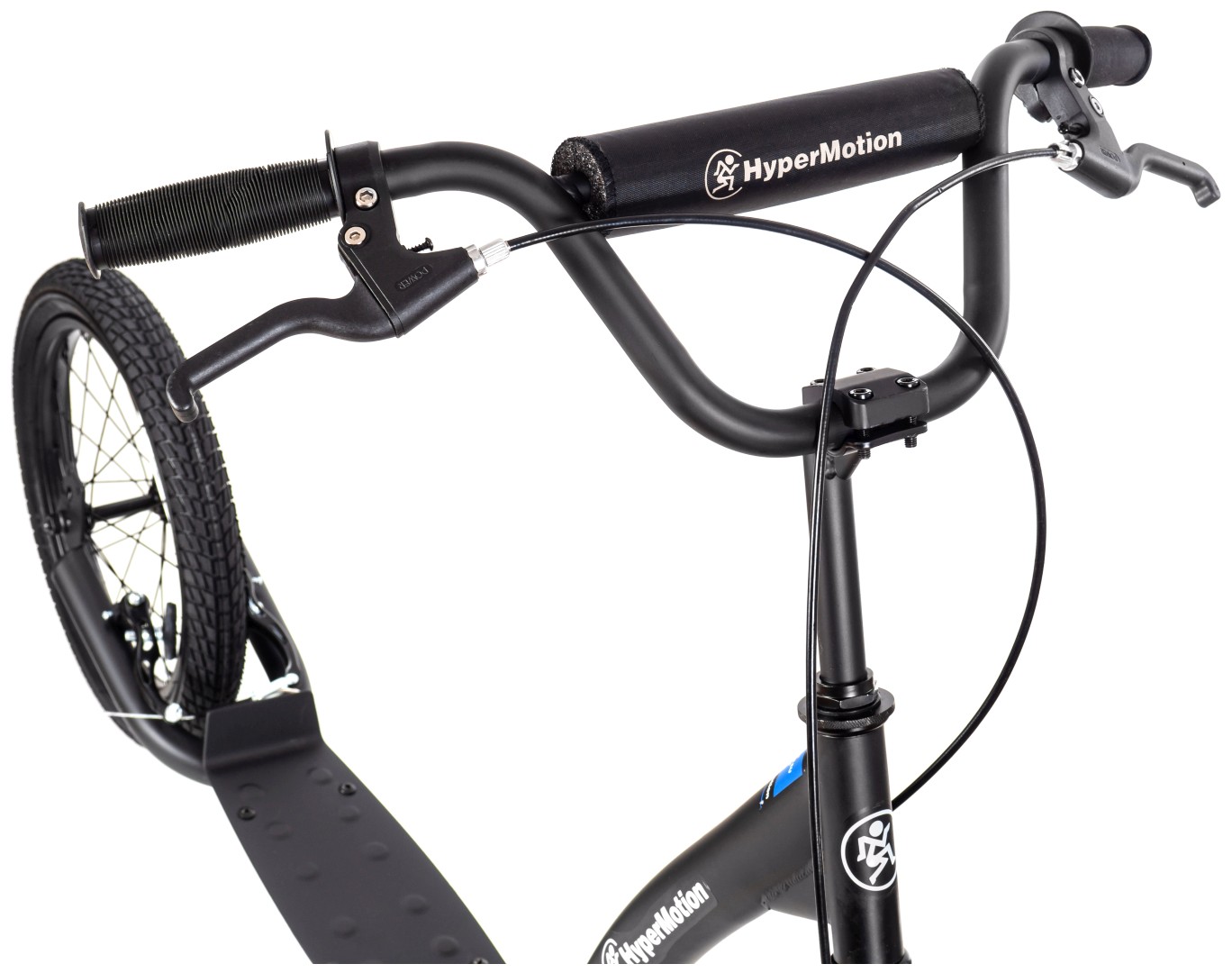 Patinete urbano HyperMotion RIVA con ruedas hinchables de 50 cm y 40 cm