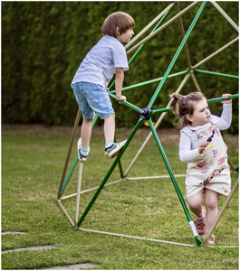 HyperMotion Cúpula trepadora para niños XXL, geodomo, parque infantil de jardín, diámetro: 3 m