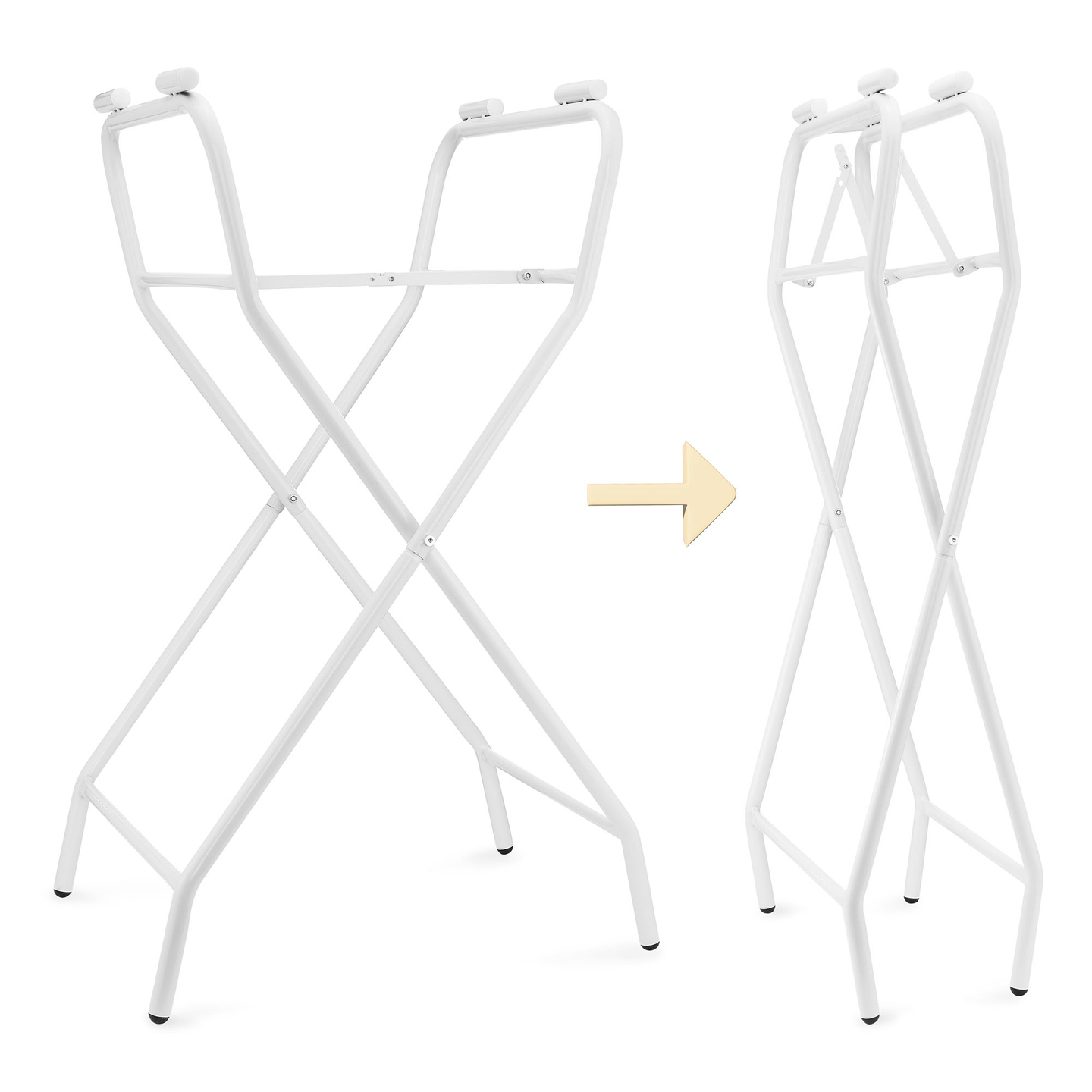 Bañera plegable para bebés con termómetro, inserto y soporte - color rosa sucio