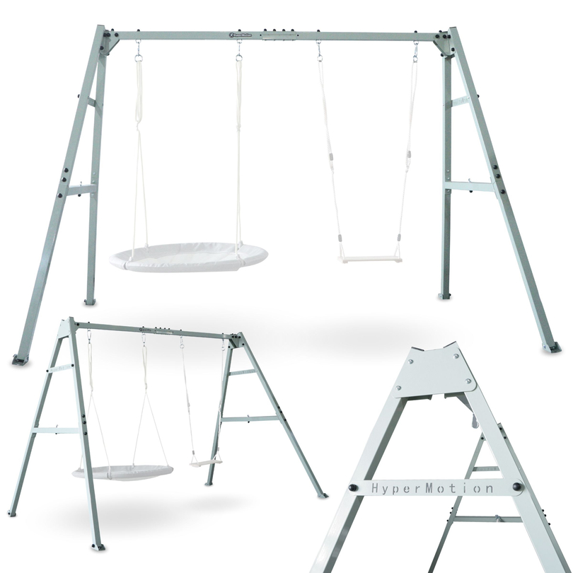 Estructura de acero para columpio o hamaca de jardín