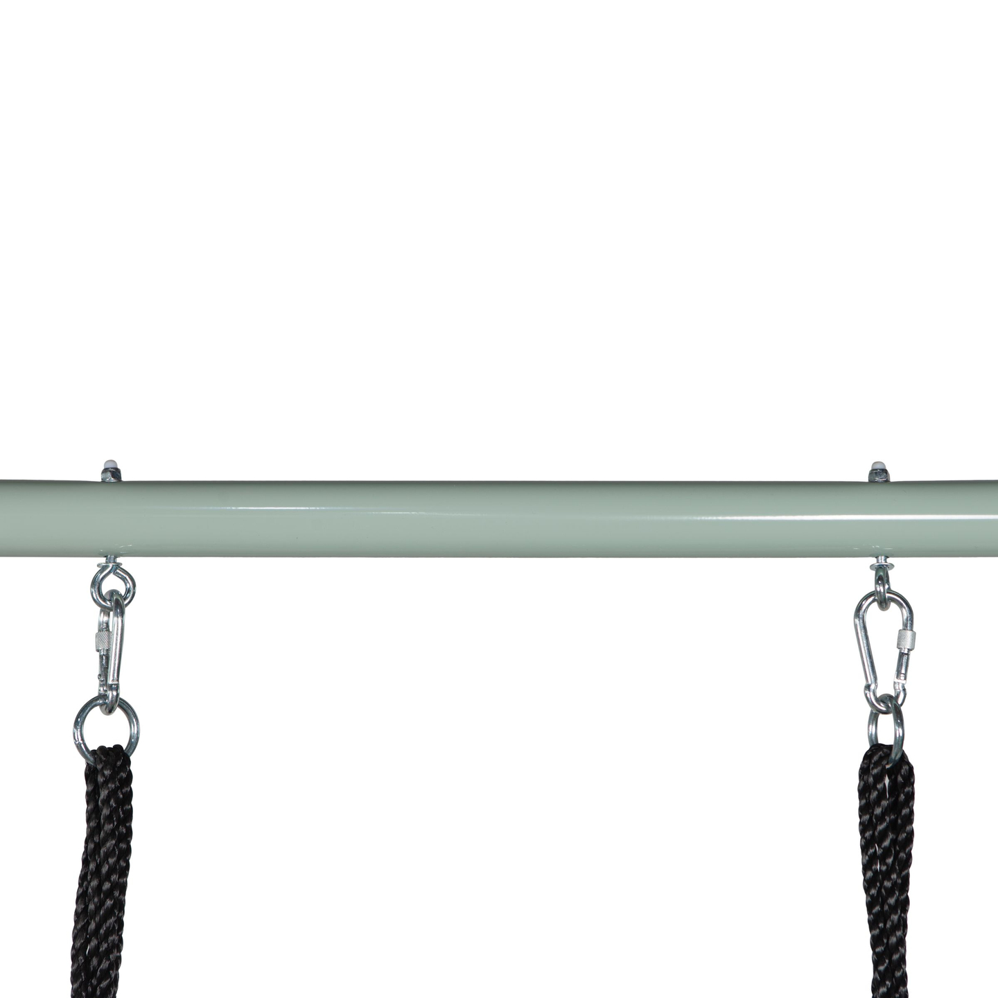 Columpio de jardín tipo nido de cigüeña con estructura y cuerdas