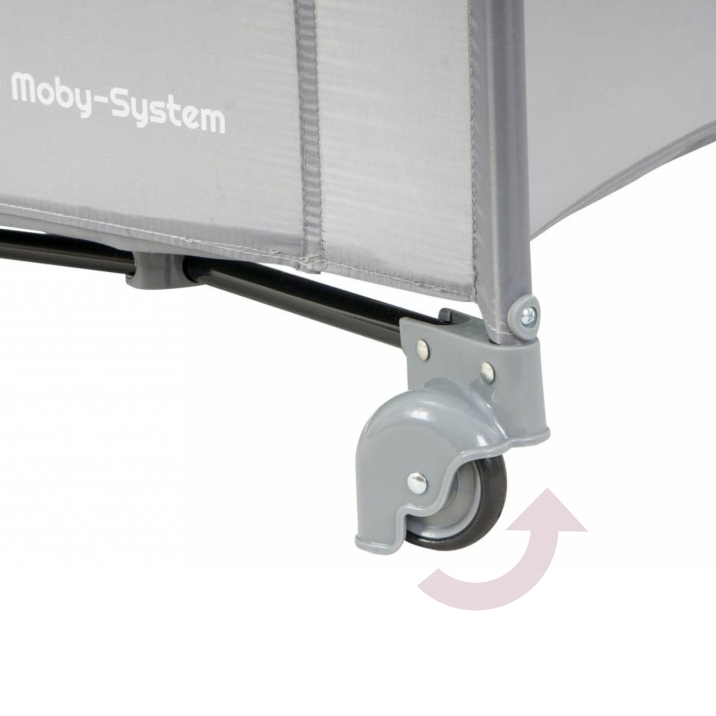 Cuna de viaje portátil Happy Traveler BASIC - gris