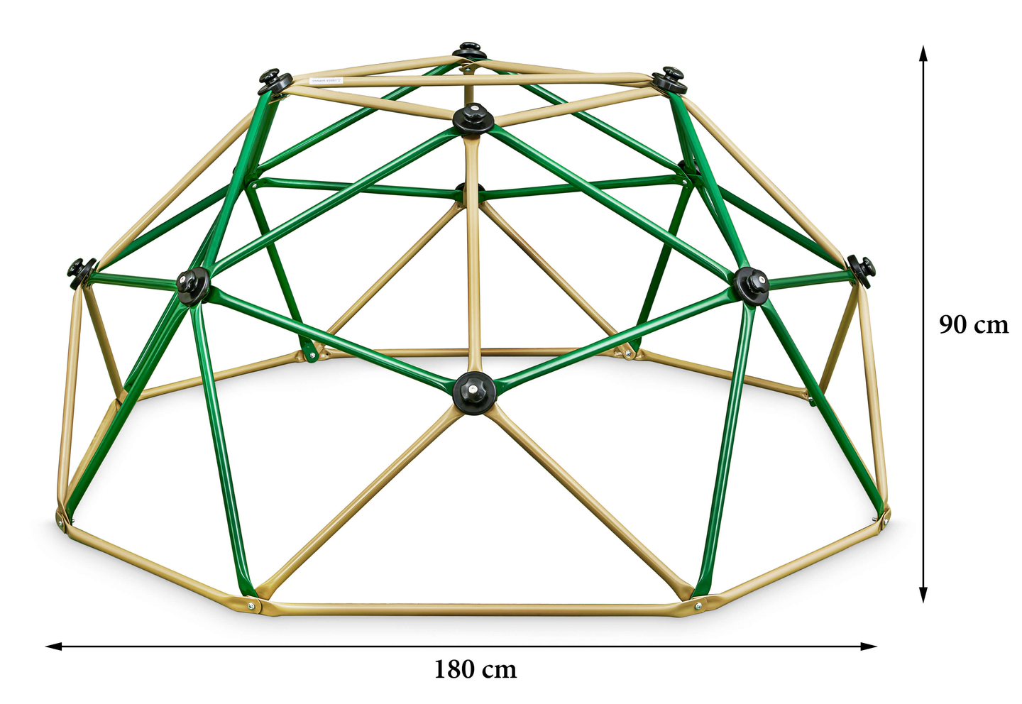 HyperMotion Cúpula trepadora para niños XL, geodomo, zona de juegos para jardín, diámetro: 1,8 m