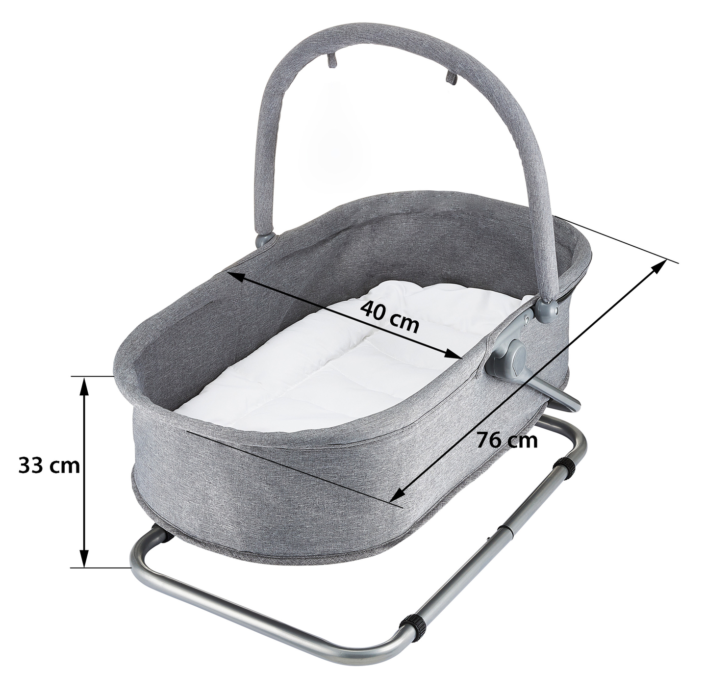 Hamaca + Mecedora + Cama 3en1 - Moby-System MILA