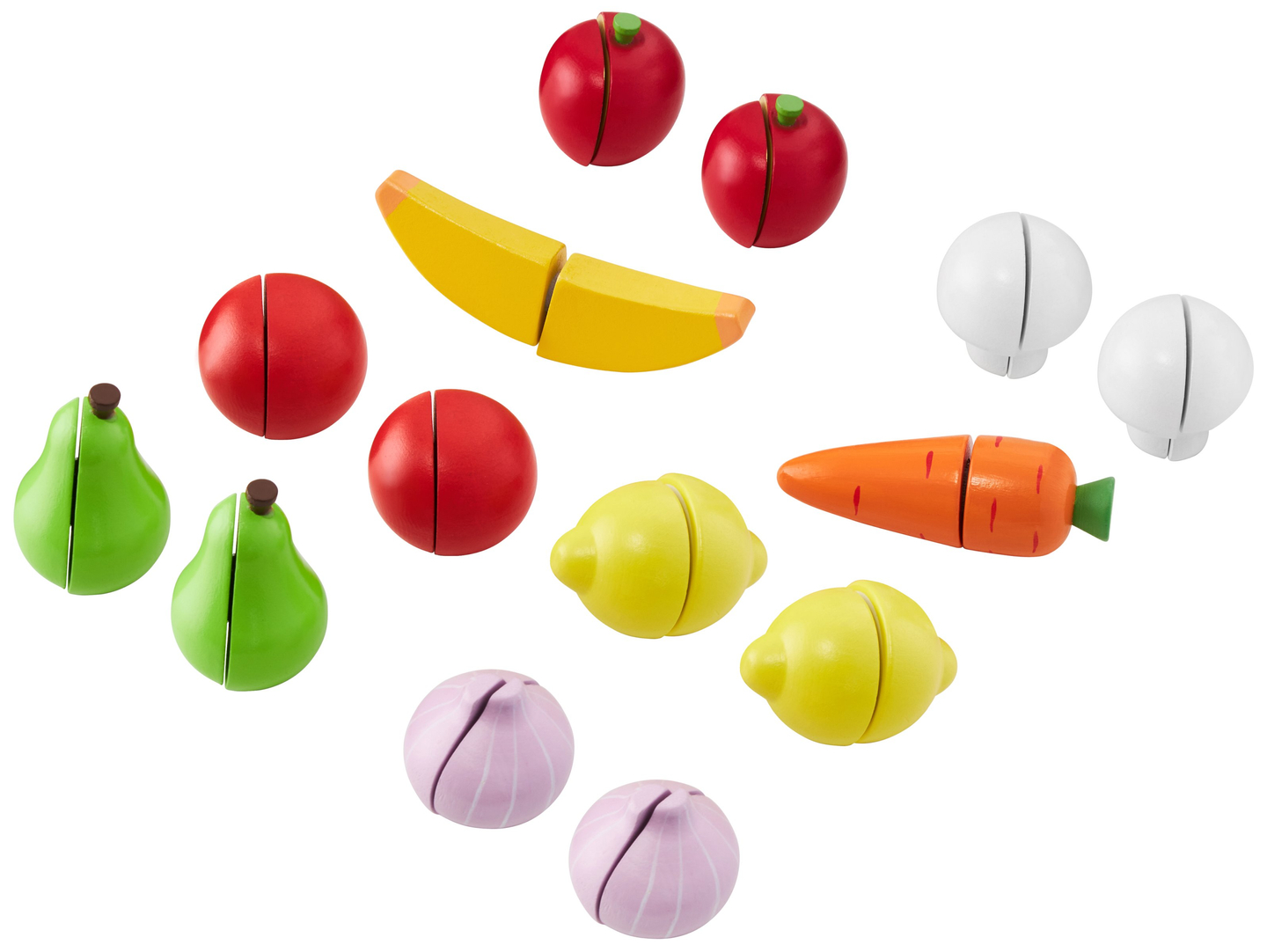 Gran tienda de madera - puesto y teatro 2en1 con báscula, terminal de pago, verduras y frutas