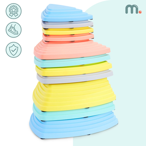 Piedras equilibradoras de colores - 11 piezas