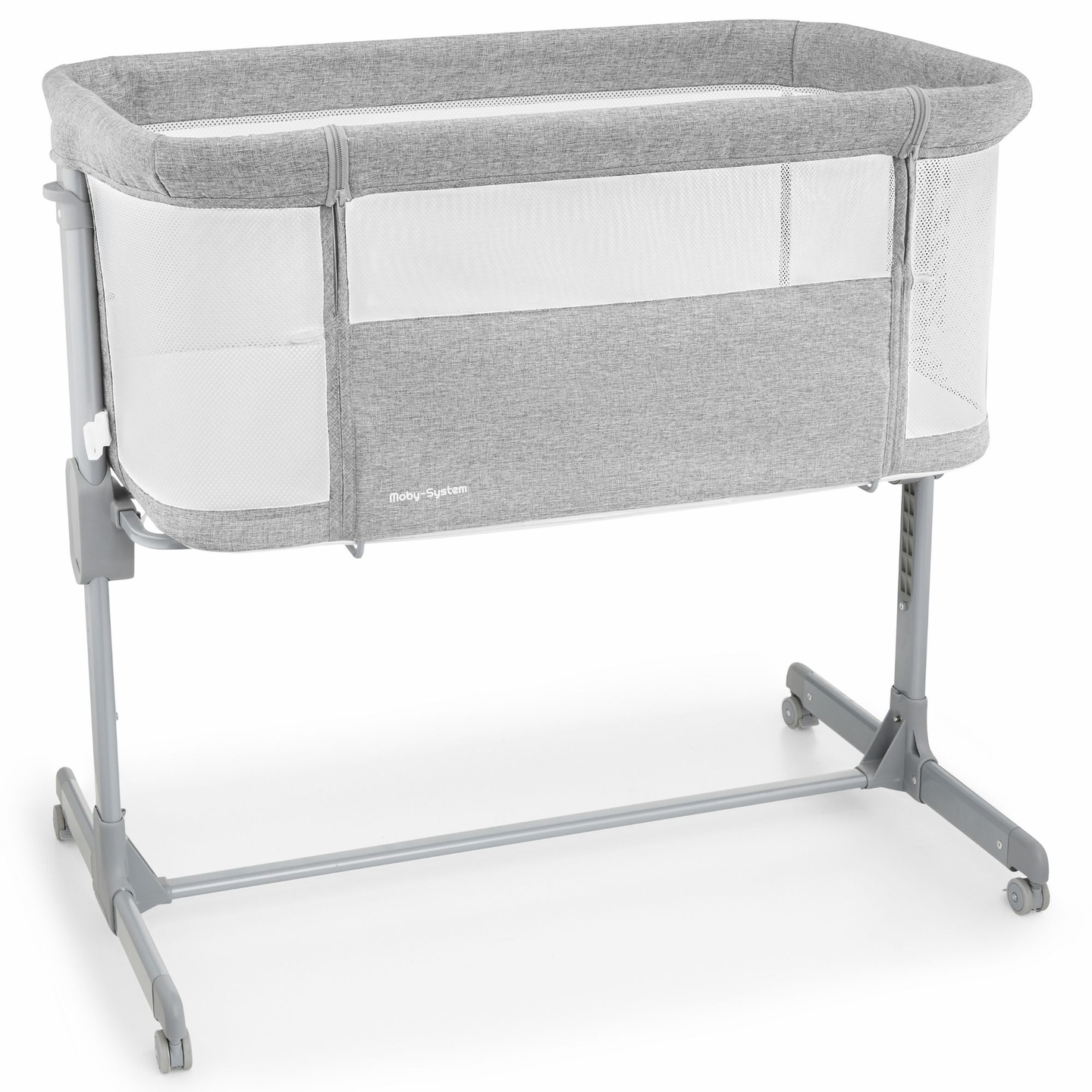 Moby-System LUNA Cama auxiliar 3 en 1 - gris