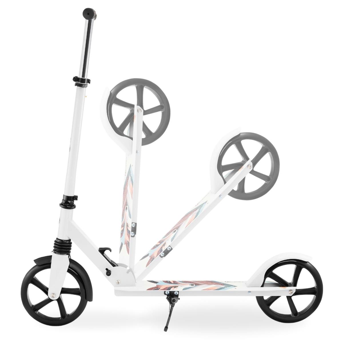 Scooter de dos ruedas para jóvenes adultos - con amortiguador - Hypermotion CITY SWIFT Winter Fox - 100kg