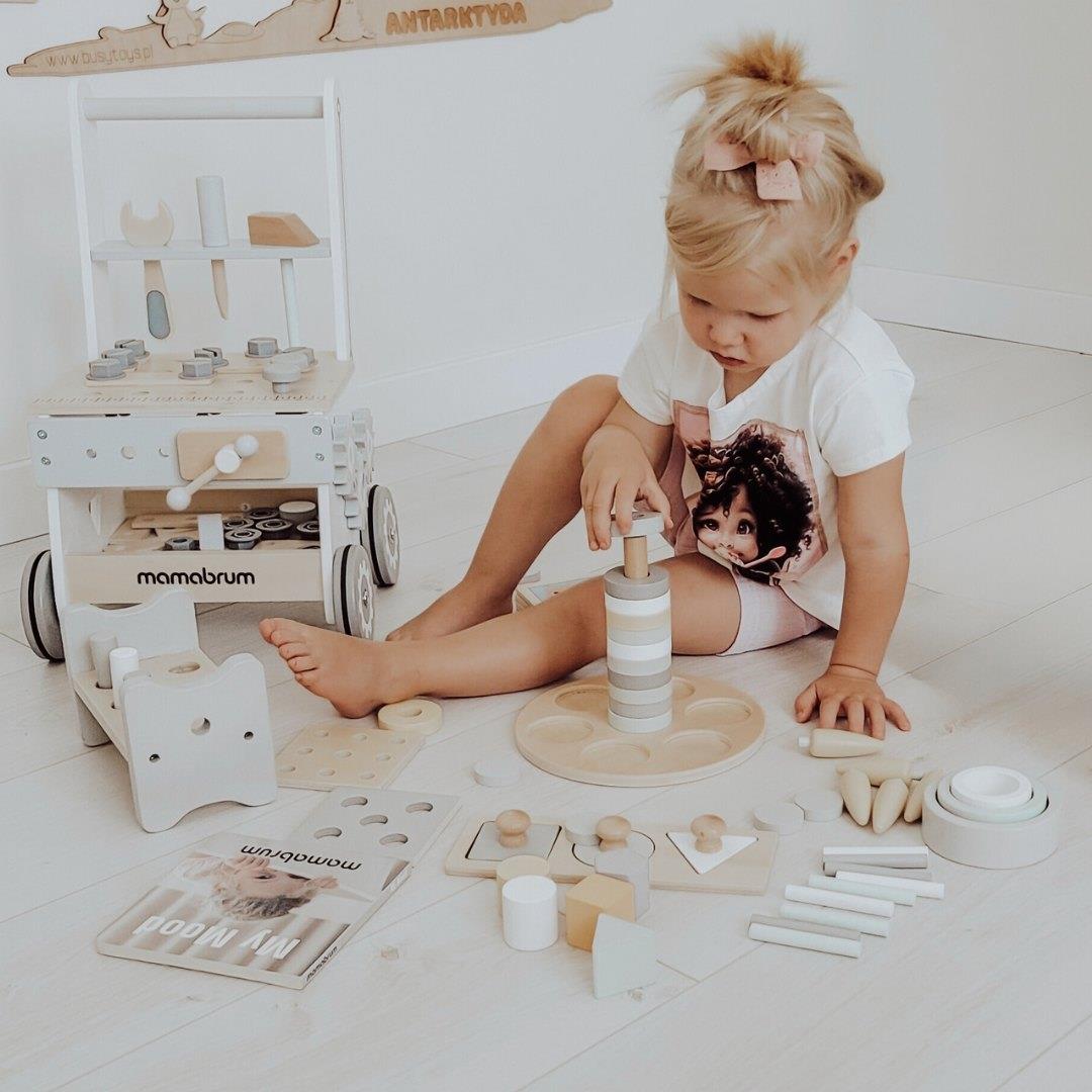 Caja educativa Montessori para niños pequeños - 6 juguetes