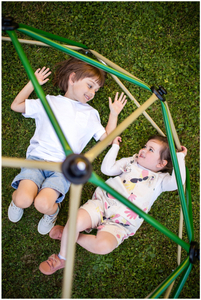 HyperMotion Cúpula trepadora para niños XL, geodomo, zona de juegos para jardín, diámetro: 1,8 m