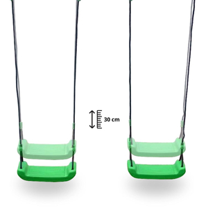 Columpio para 6 personas para niños - parque infantil en el jardín