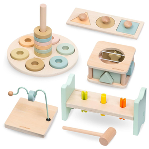 Set de juguetes Montessori para niños de 13 a 18 meses
