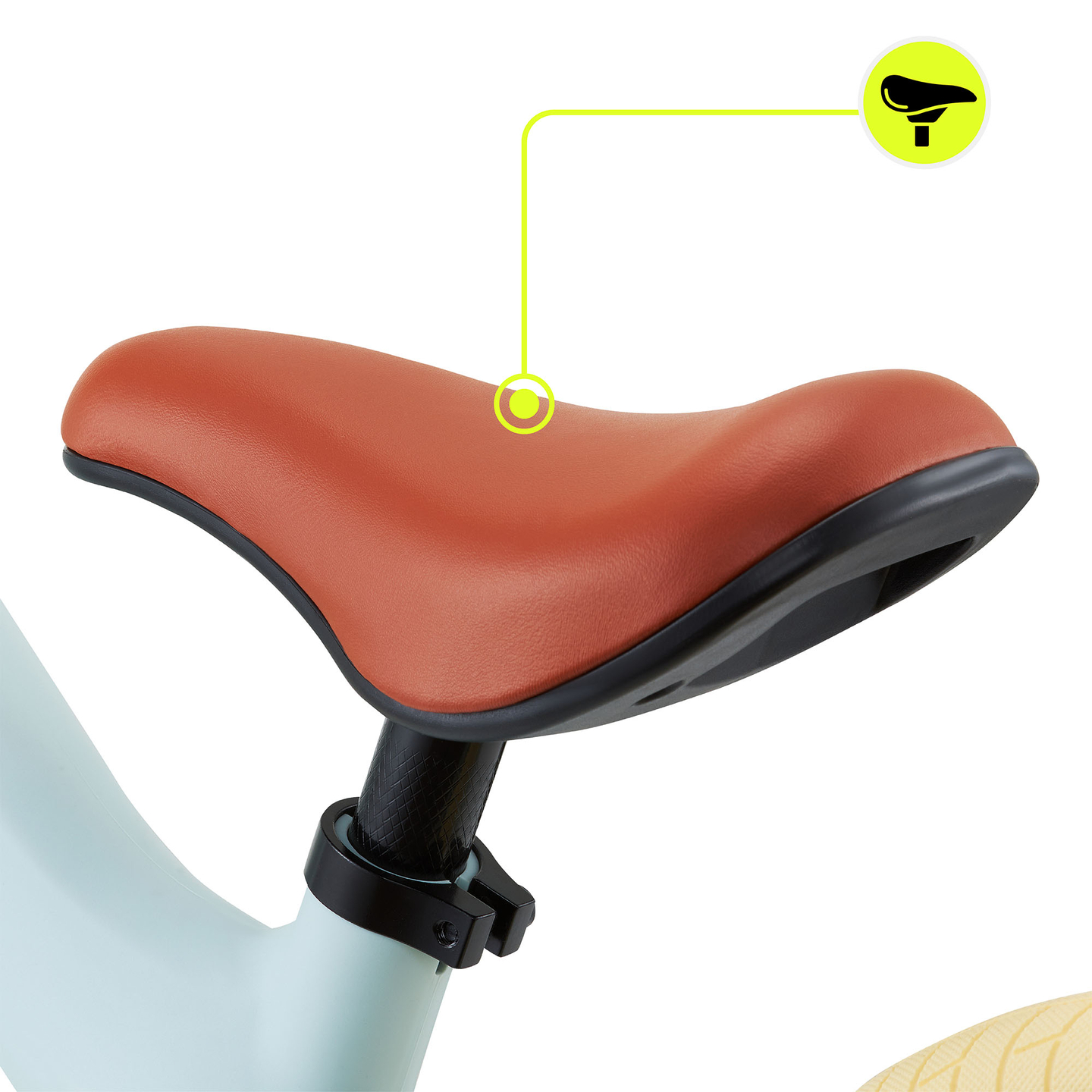 HyperMotion Marcelo bicicleta de cross para niños - menta