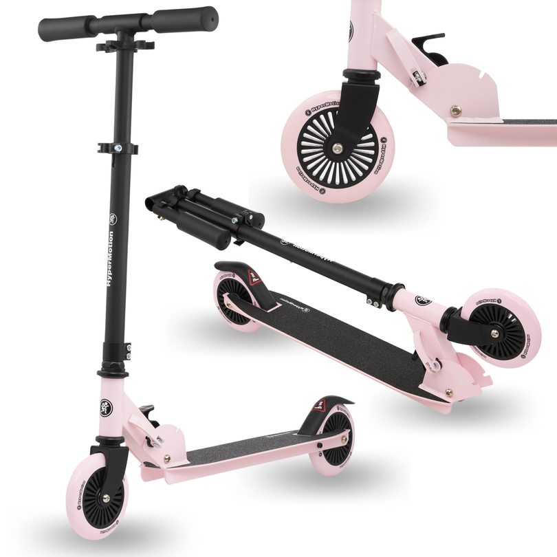 Patinete de dos ruedas WILLY 3-8 años de HyperMotion - rosa
