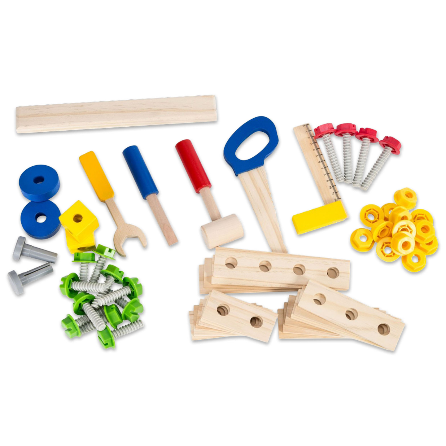 Kit de bricolaje de madera XXL - 75 elementos