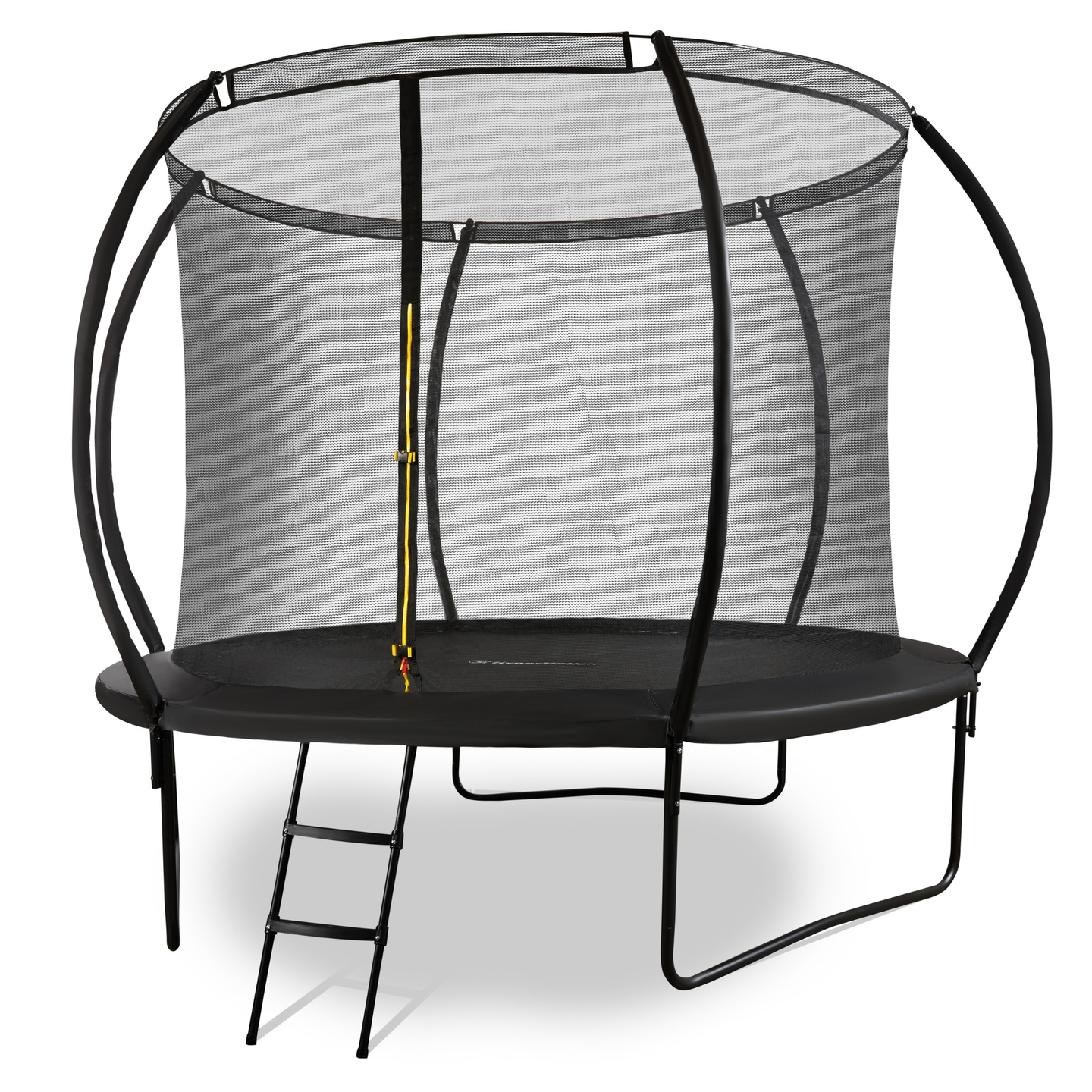 Trampolín de jardín XL para niños HyperMotion - 305 cm 10FT - con escalera y red interna - para casa y jardín