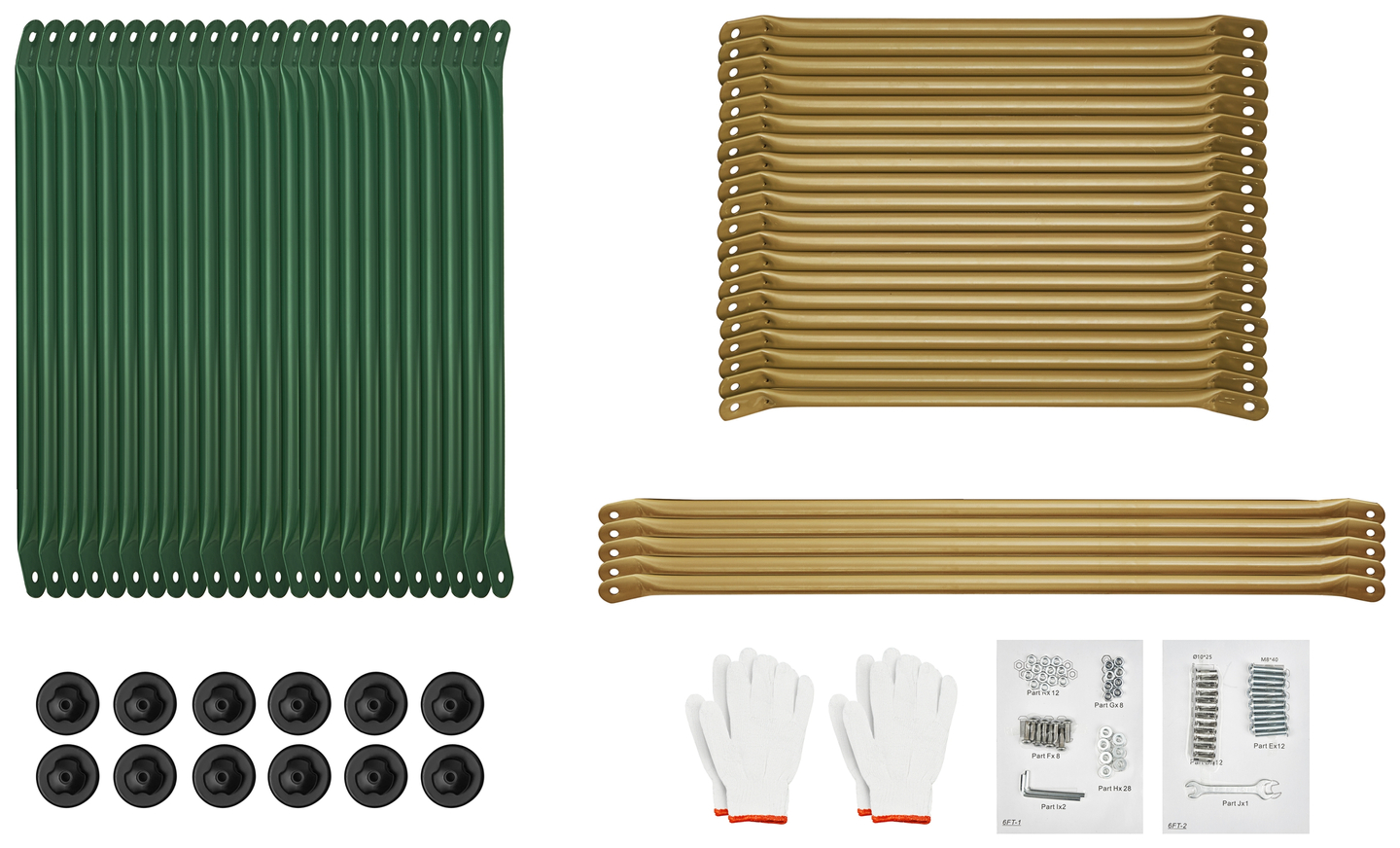 HyperMotion Cúpula trepadora para niños XL, geodomo, zona de juegos para jardín, diámetro: 1,8 m