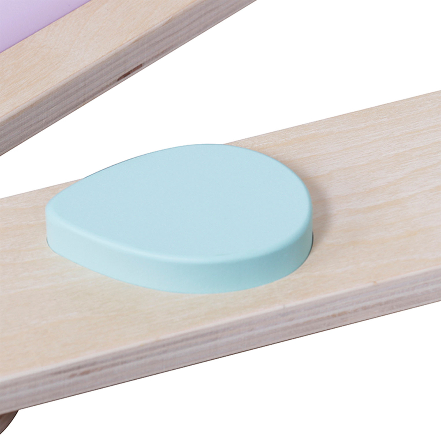 Gran recorrido sensorial de madera - pista de equilibrio - 9 elementos