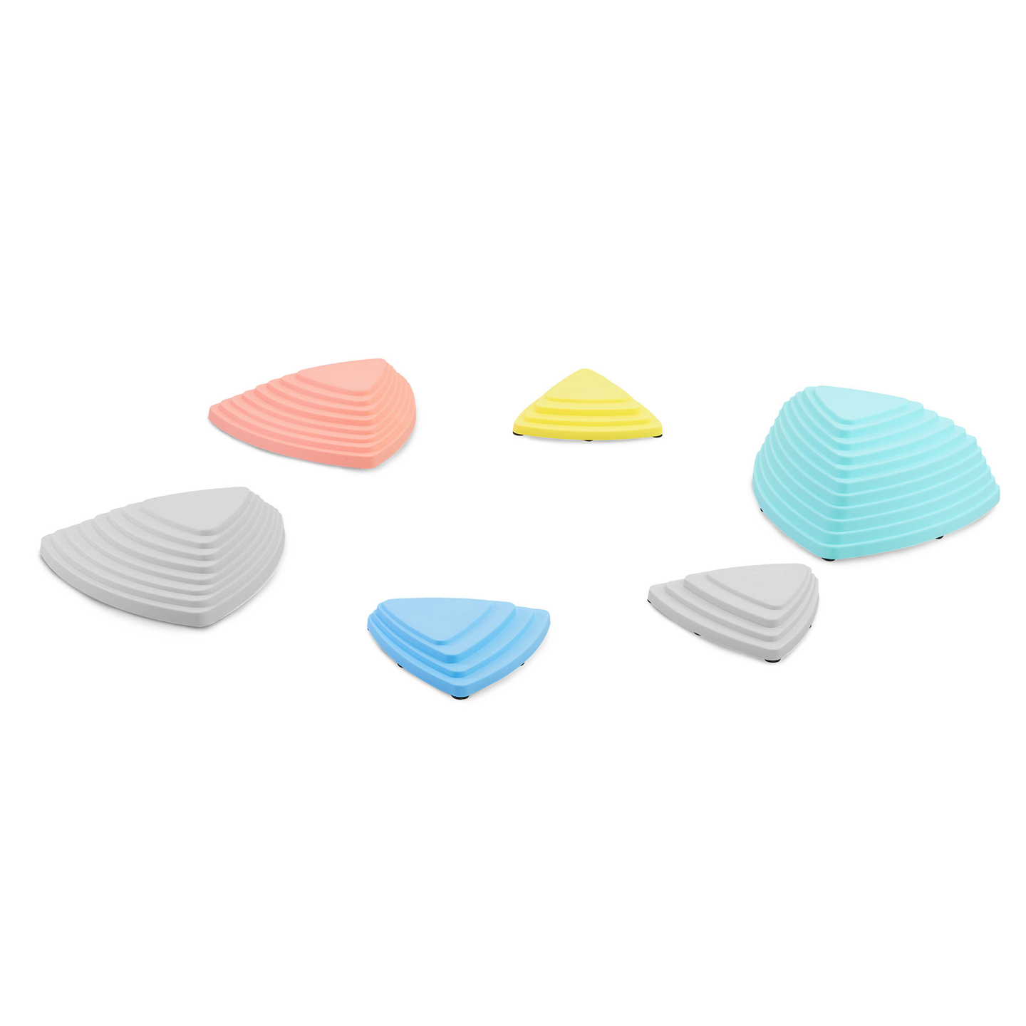 Piedras de equilibrio de colores - 6 piezas