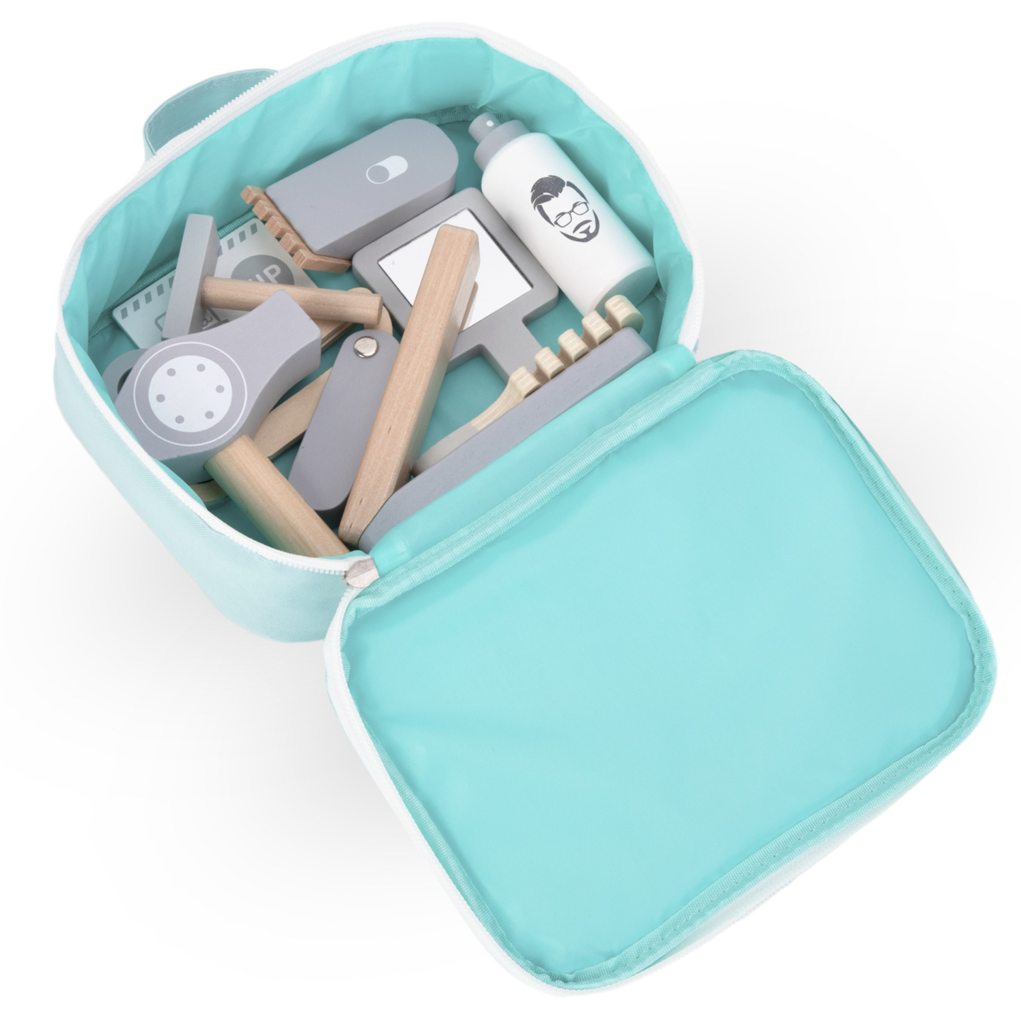 Pequeño set de peluquería.