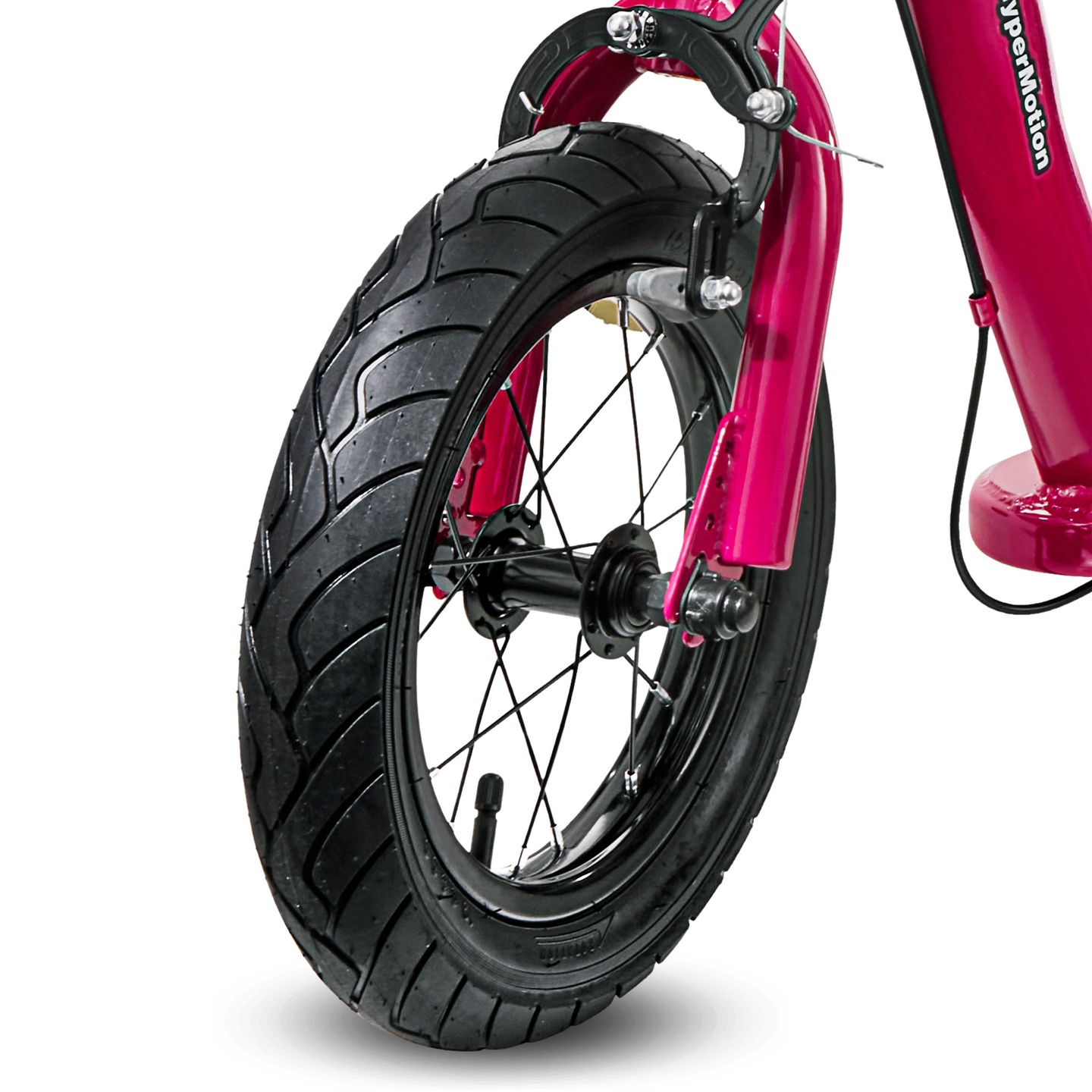 Patinete HyperMotion RUBY 12 (ruedas inflables de 30 cm) - fucsia/magenta