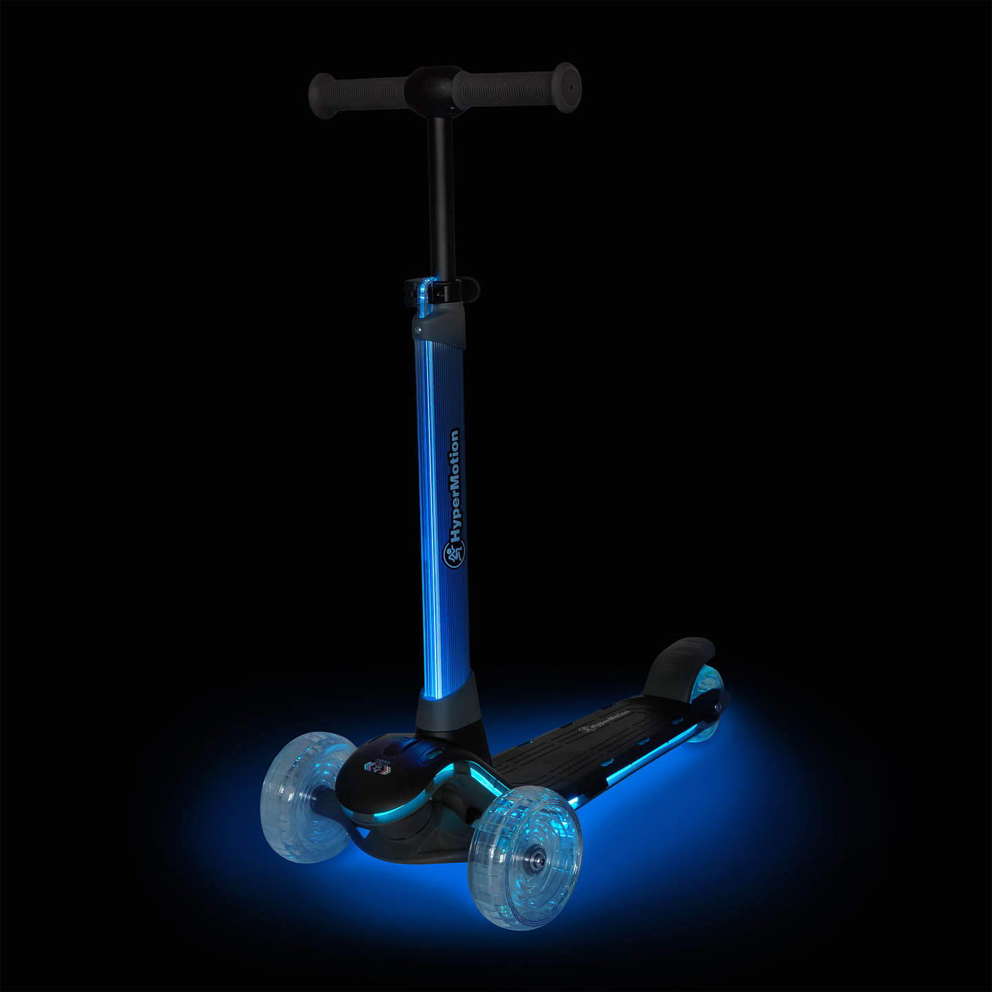 Patinete eléctrico HyperMotion BECKY - Iluminación LED RGB, negro