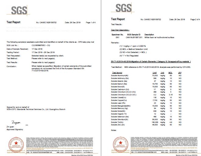 Alfombra de espuma XXL de doble cara - plegable 1 CM (bosque con osito y caballos)