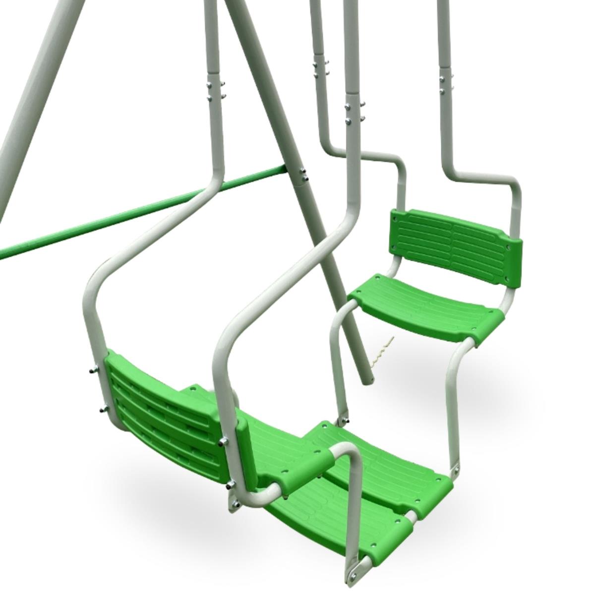 Columpio para 6 personas para niños - parque infantil en el jardín