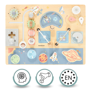 Tablero manipulativo de madera - Cosmos