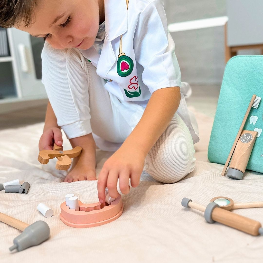 Pequeño set de dentista.