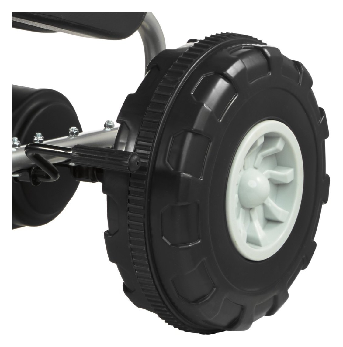 Kart de pedales CHESTER - correpasillos para niños de 3 a 6 años - gris